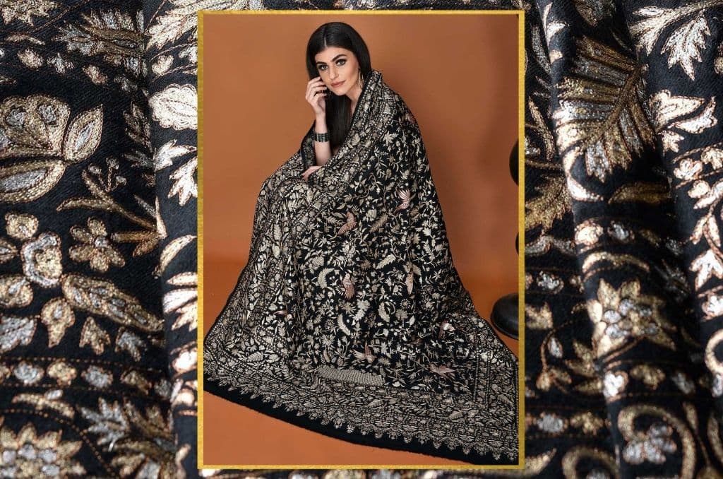 Black Pashmina Shawl | Can't get more timeless