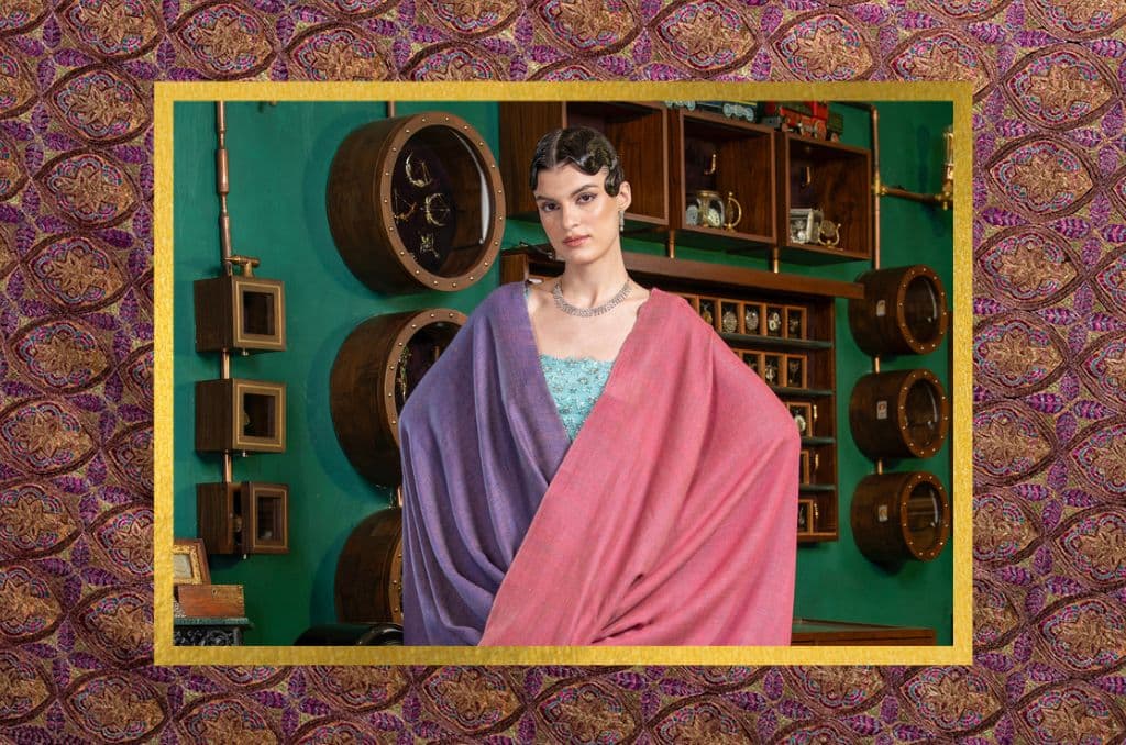 Reversible Pashmina Shawl