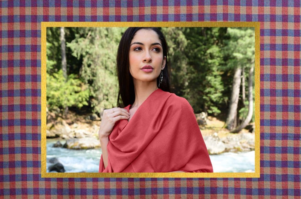 Layering a Cashmere wrap