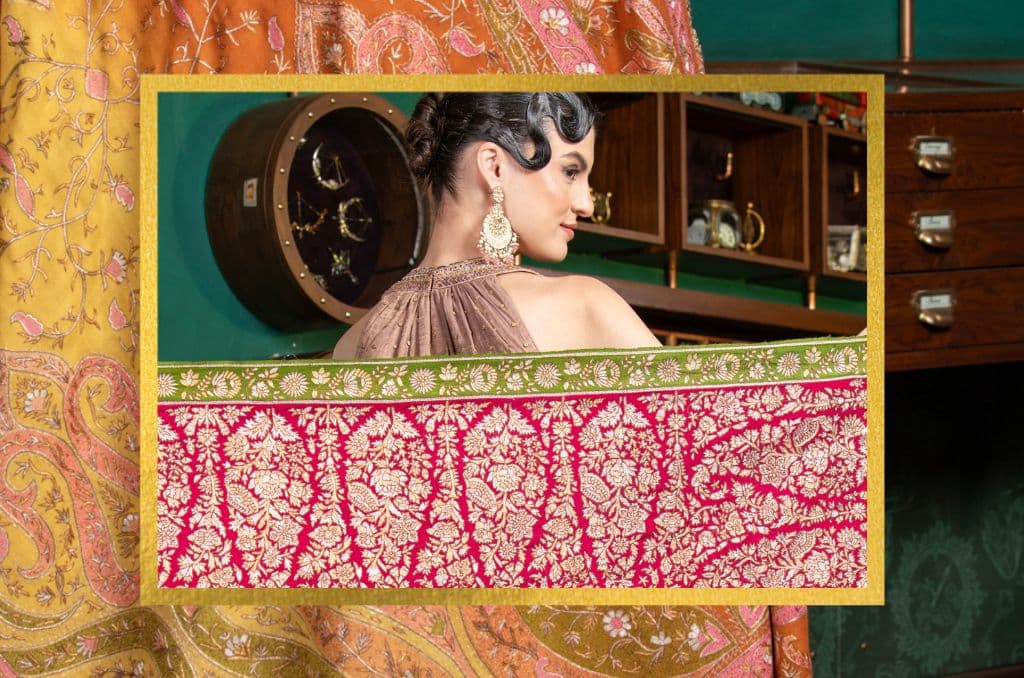Zari Pashmina Shawl